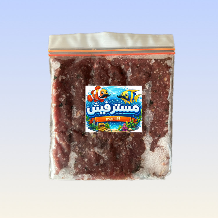 میکس دل دستسازمسترفیش برای ماهیان آروانا اسکار دیسکس و…حجم(۵۰گرم)