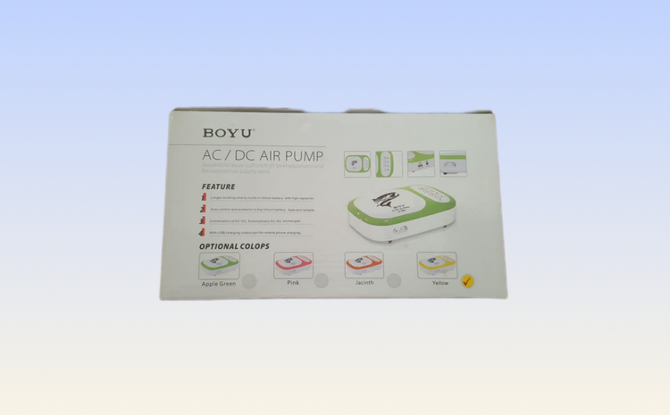 پمپ هوای شارژی دوخروجی S-1801 BOYU